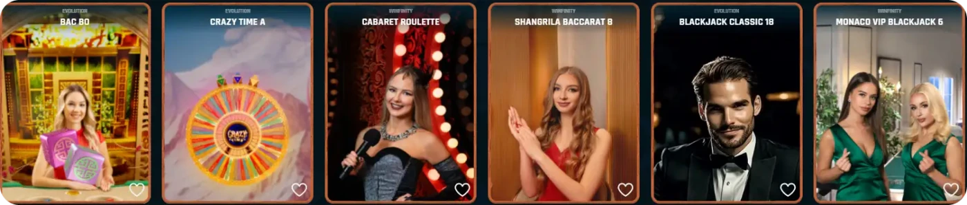 RingoSpin Casino en vivo